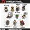 Popular metal skull beads , metal chrom skull , sterling silver skull beads