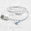 High speed 90 degree micro usb charging cable 90 Degree right/left Angle USB Cable