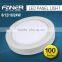 fanner 6/12/18/24w small round/square surface mounted chinese factory supply led panel celing light