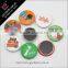 Good Quality Advertising Custom Make Tin Fridge Magnet Sticker