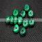 Hot seller natural stone AA malachite button beads gemstone