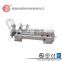 2016 popular SUS 304/316 two nozzles semiautomatic liquid filling machine-DLF