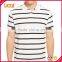 Men's short sleeve polo shirts OEM branded mens cotton polo shirt classic collar men striped polo T shirt