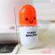 Novelty Cute Smiling Face Pill shaped promotional gift pen                        
                                                Quality Choice