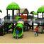 Hot sale zinc pipe LLDPE plastic new design kids plastic playground