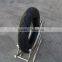 New pattern motorcycle tire with butyl or natural rubber tube