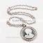Round shaped necklace, with women logo on it, Europa style necklace