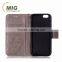 For iphone 6s case PU wallet leather case with stand with strap with inside TPU for iphone 6 Cell phone case