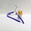 used clothes hanger anti-slip velvet hangers wholesale metal clothes hanger