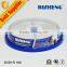 RISENG blank 16x 4.7GB 120MINs blank media/cakebox package disk disc/shrink package princo