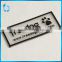 Soft pvc rubber military patch label customized silicone plastic label