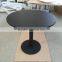 Modern outdoor metal round table