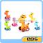 Cute animal wind up giraffe toy in different colors