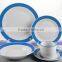 Ceramic dinner set porcelain dinnerware color band tableware