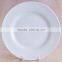 High quality factory directly ceramic porcelain plates, printing ceramic soup plates dishes(SGS BSCI cetificate)