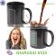 Color changing coffee cramic mug cup hot on sell