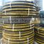 Wear resistant weaving fiber braided rubber sandblast hose used in transporting concrete and sand