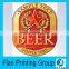 Beer products sticker label design & printing