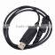 USB Programming Cable for Motorola Radio GP344, GP388 ,GP328Plus ,EX500 JMKN4123