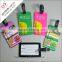Custom promotional gifts plane plastic travel luggage tag