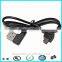 20cm 28awg right angle micro usb to 4pin Molex cable