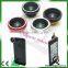 Magnetic smartphone lens 180 degree fish eye mini lens