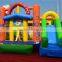commercial air bouncer inflatable trampoline, balloon inflatable bouncer with slide                        
                                                Quality Choice