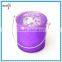 Spray color home decoration frosted colored glass candle jar holders