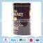 Metal oval tin box for coffee packaging