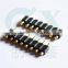 female male pitch 2.54 mm SMT precision brass 8pin pogo pin battery connector in PCB