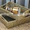 7 hand woven - pastoral style - straw - Storage Basket - Storage Basket - sundry basket - woven baskets woven basket
