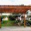 recycled backyard outside hollow composite wood decking wpc decking used gazebo for sale