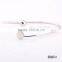 European minimalist style lady leaves wire bangle