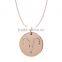 925 Silver/Brass Pandents Rose Gold/Yellow/Silver Plated with Genuine Crystal Customize Design 'Horoscope' for 'Aries'