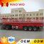 3 axle semi trailer with cage , utility staker trailer for sale