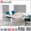 MFC office furniture table with steel front dam-board (QF-108A)