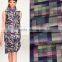silk satin mosaics digital print silk fabric