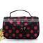 Large dots cosmetics toiletry bag, travel multi-purpose cosmetic bag