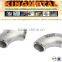 SS304/316 3/4" Inch Stainless Steel 45/90Degree Elbow Pipe Fittings DN 20