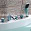 Luxury Design Golden Plated Wash Bathtub Tap