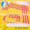 hot sales beach towel 100 cotton terry yarn dyed sport towel gym towel