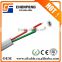 High Quality 2 cores telephone cable multi color wire
