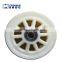 Factory supply nylon caster wheel, white pp swivel caster wheel