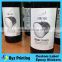 custom high secure brandy plastic bottle label making and custom printing wine bottle label