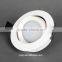 5w recessed led spot light with adjustable and non-adjustable for your option