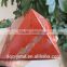 wholesale best selling high quality red jasper pyramid