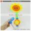 Baby bath toys electromotor sunflower sprinkler shower spray toys