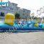 Crocodile inflatable pool game inflatable water obstacle course