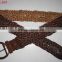 fashion braided weave knited belt with pin buckle