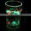 Party Event type plain Straight PlasticTankard mug with three Light flashing mode